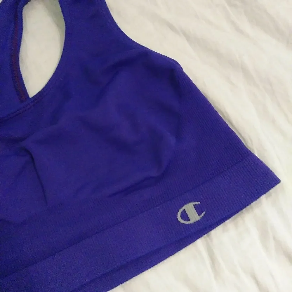 Champion Blue Violet Racerback Sportsbra